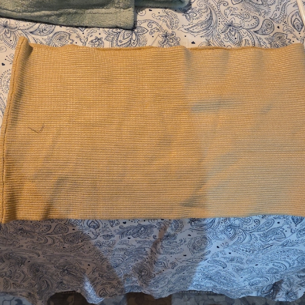 New York & Company Tan Pencil Skirt